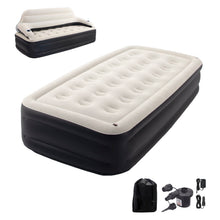 Load image into Gallery viewer, Honeydrill 15" Air Mattress with Headboard, Airbed Inflatable Couch with Pump