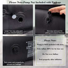 Load image into Gallery viewer, Honeydrill Inflatable Sofa Bed, 5-in-1, Full, Black (Pump Not Included)