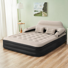Load image into Gallery viewer, 15" Air Mattress Inflatable Sofa Bed with Soft Pillows, Air Pump Included