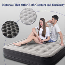 Load image into Gallery viewer, Honeydrill 18.5" Air Mattress AirBed Inflatable with Built-In Pump