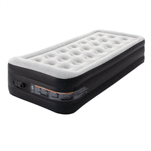 Load image into Gallery viewer, Honeydrill Twin Size Air Mattress 18.5" AirBed Inflatable with Built-In Pump, Gray