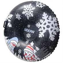 Load image into Gallery viewer, Honeydrill 47" Snow Tube Inflatable Snow Sled with Heavy Duty PVC and Handles