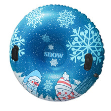 Load image into Gallery viewer, Honeydrill 47" Snow Tube Inflatable Snow Sled with Heavy Duty PVC and Handles