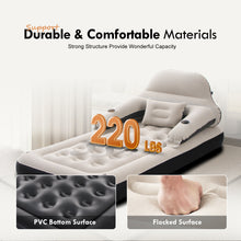 Load image into Gallery viewer, Honeydrill Twin Size 9" Air Mattress with Headboard, Air Couch Sofa Bed