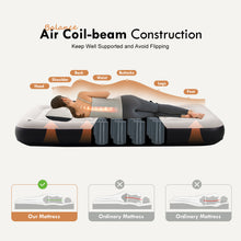 Load image into Gallery viewer, Honeydrill Twin Size 9" Air Mattress with Headboard, Air Couch Sofa Bed