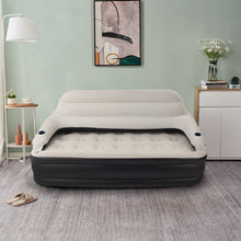 Load image into Gallery viewer, Honeydrill 15" Twin Air Mattress Inflatable Sofa Bed with Soft Pillows, Air Pump Included