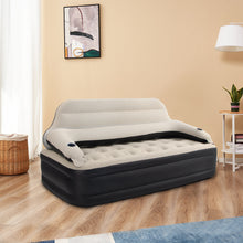 Load image into Gallery viewer, Honeydrill 15" Twin Air Mattress Inflatable Sofa Bed with Soft Pillows, Air Pump Included