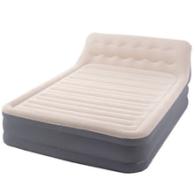 Load image into Gallery viewer, Air Mattress 18"  Queen Size with Headboard and Built-in Pump