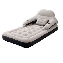 Load image into Gallery viewer, Honeydrill Twin Size 9" Air Mattress with Headboard, Air Couch Sofa Bed