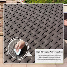 Load image into Gallery viewer, DIMAR GARDEN Outdoor Resin Coffee Table, Mocha