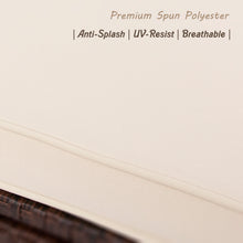 Load image into Gallery viewer, SAILOR 76" Reclining Chaise Lounge Set with Cushions and Table, Mixed Brown & Beige