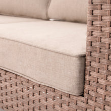 Load image into Gallery viewer, SICILY II Outdoor Wicker Sectional Sofa Component - Club Sofa with Ottoman