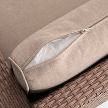 Load image into Gallery viewer, SICILY II Outdoor Wicker Sectional Sofa Component - L&R Arm Sofa