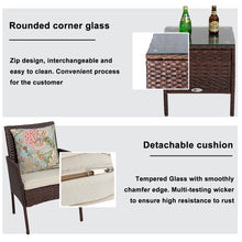 Load image into Gallery viewer, ADELA 3 PCS Outdoor Conversational Set