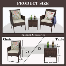 Load image into Gallery viewer, ADELA 3 PCS Outdoor Conversational Set