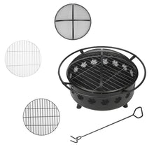 Load image into Gallery viewer, PROME 32" Outdoor Fire Pit set include