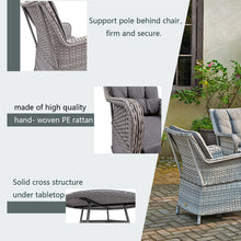 Load image into Gallery viewer, ARUBA Outdoor Wicker Dining Set - 6 Person