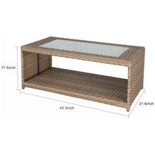 Load image into Gallery viewer, SICILY Fully Assembled Outdoor Wicker Sectional Sofa Set 06 - 11 PCS