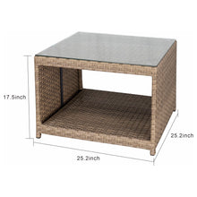 Load image into Gallery viewer, SICILY Fully Assembled Outdoor Wicker Sectional Sofa Set 07 - 12 PCS