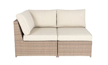 Load image into Gallery viewer, SICILY Fully Assembled Outdoor Wicker Sectional Sofa Component - Corner&Armless Sofa