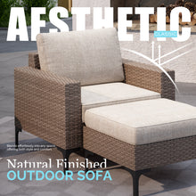 Load image into Gallery viewer, SICILY II Outdoor Wicker Sectional Sofa Component - L&amp;R Arm Sofa
