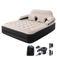 Load image into Gallery viewer, Honeydrill 15" Air Mattress with Headboard, Airbed Inflatable Couch with Pump
