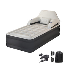 Load image into Gallery viewer, Honeydrill 15" Air Mattress with Headboard, Airbed Inflatable Couch with Pump
