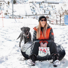 Load image into Gallery viewer, Honeydrill 47" Snow Tube Inflatable Snow Sled with Heavy Duty PVC and Handles
