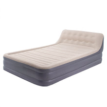 Load image into Gallery viewer, Air Mattress 18&quot;  Queen Size with Headboard and Built-in Pump
