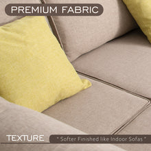Load image into Gallery viewer, SICILY Fully Assembled Outdoor Wicker Sectional Sofa Component - Corner&amp;Armless Sofa
