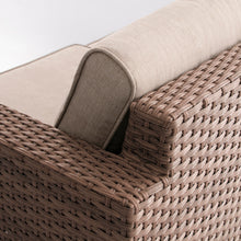 Load image into Gallery viewer, SICILY II Outdoor Wicker Sectional Sofa Component - Club Sofa with Ottoman
