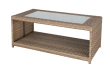 Load image into Gallery viewer, SICILY Fully Assembled Outdoor Wicker Sectional Sofa Component - Large Coffee Table
